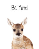 Woodland Nursery Art Set of 4 Prints - Stay Playful, Be Brave, Grow Wise, Be Kind