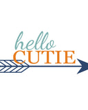 Wild and Free Deer Tribal Nursery Set of 4 Orange and Blue Kids Bedroom Decor Prints