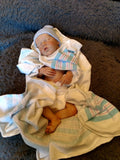 Twin B by Bonnie Brown - Custom Made to Order Twin B 17" preemie with Certificate of Authenticity