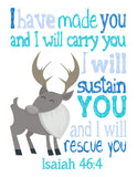 Frozen Christian Nursery Decor Set of 4 Unframed Prints Princess Elsa Anna Sven and Olaf with Bible Verses