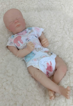 Realborn Ashley Asleep - Custom Made to Order 17" Reborn Baby