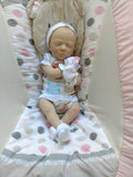 Realborn Ashley Asleep - Custom Made to Order 17" Reborn Baby