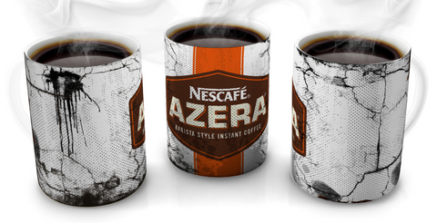 Nescafe Azera Vintage Distressed Retro Cool Mug