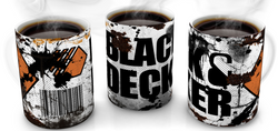 Black & Decker Vintage Distressed Retro Cool Mug