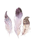 Boho Tribal Watercolor Nursery Decor Set of 4 Prints Available in Multiple Sizes