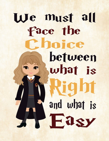 Printable Harry Potter Quote Cards – The Modern Simplest