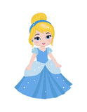 Cinderella Princess ChristianNursery Decor Set of 2 Prints - I Am The Daughter Of A King