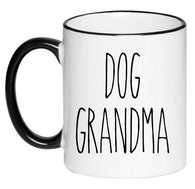 Dog Grandma Farmhouse Coffee Cup, Farmhouse Decor, Hot Chocolate, 11 Ounce Ceramic Mug