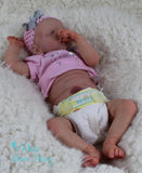 Twin B by Bonnie Brown - Custom Made to Order Twin B 17" preemie with Certificate of Authenticity