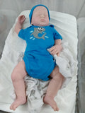 Gemma by Donna RuBert 19" Bald Sleeping Reborn with 3/4 Arms and Full Legs - Ready to Ship