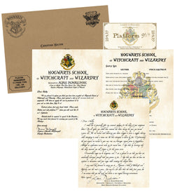 Personalized Wizard Acceptance Letter with Apology from Hogwarts School of Witchcraft and Wizardry