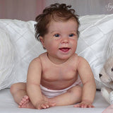 Kenzie 25" Unpainted Reborn Doll Kit Crawler with Torso size of 10 Month Old