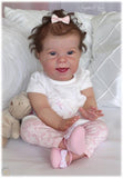 Kenzie 25" Unpainted Reborn Doll Kit Crawler with Torso size of 10 Month Old