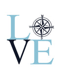 Nautical Nursery Decor Set of 4 Prints - If You Want to Know How Much We Love You Count the Waves in the Sea
