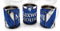 Maxwell House Vintage Distressed Retro Cool Mug