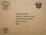 Personalized Harry Potter Acceptance Letter with Apology from Hogwarts School of Witchcraft and Wizardry - Headmistress McGonagall
