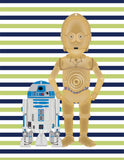 Space Wars Nursery Decor Set of 4 Unframed Prints, Dream Big Little Jedi, Love, Luke Skywalker, C3PO and R2D2 in Sage, Navy and White