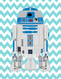 Star Wars Nursery Decor Set of 4 Prints, The Force is Strong with this One, Love, R2D2 and Luke Skywalker