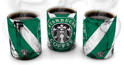 Starbucks Vintage Distressed Retro Cool Mug