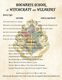 Personalized Wizard Acceptance Letter with Apology from Hogwarts School of Witchcraft and Wizardry