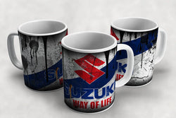 Suzuki Vintage Distressed Retro Cool Mug