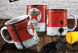 Texaco Motor Oil Vintage Distressed Retro Cool Mug