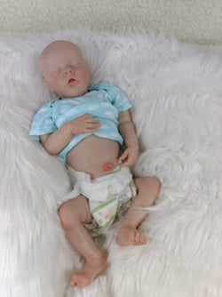 Twin B by Bonnie Brown - Custom Made to Order Twin B 17" preemie with Certificate of Authenticity