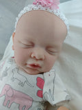 Realborn Ashley Asleep - Custom Made to Order 17" Reborn Baby