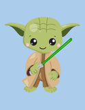 Star Wars Nursery Decor Set of 4 Prints - Luke Skywalker, Yoda, Love, I Am A Jedi Like My Father Before Me