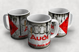 Audi Vintage Distressed Retro Cool Mug