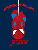 Personalized Superhero Nursery - Spiderman - Superhero In Training Wall Art Decor