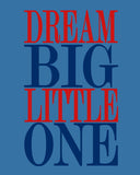 Set of 4 - Super Hero Spiderman Wall Art Prints, Spiderman, Cityscape, Dream Big Little One - Nursery Prints