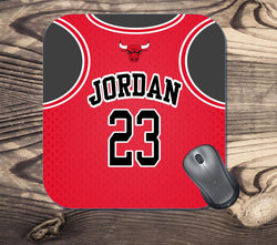 Chicago Bulls Jordan Jersey - Mouse Pad