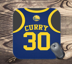 Golden State Warriors Curry Jersey Mouse Pad